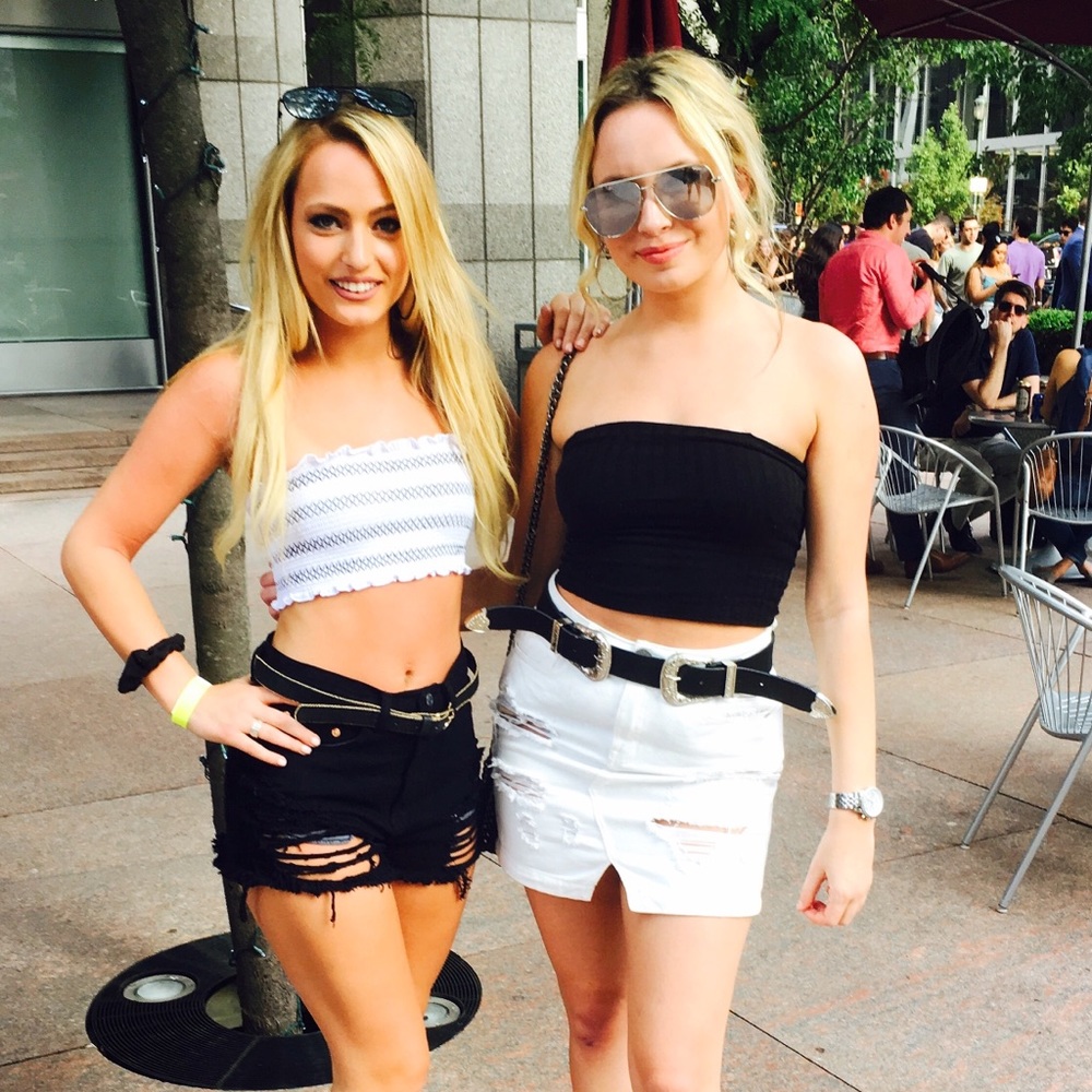 Black Crop Top